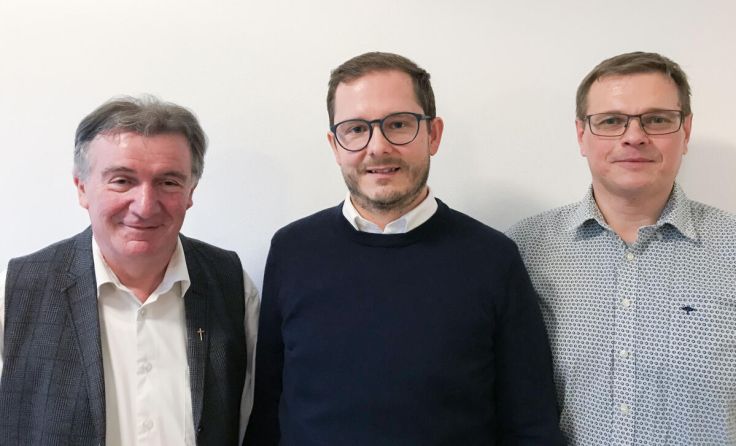 Konrad Hörmanseder, Karl Kriechbaumer und Josef Froschauer (Foto: Irmgard Lehner)
