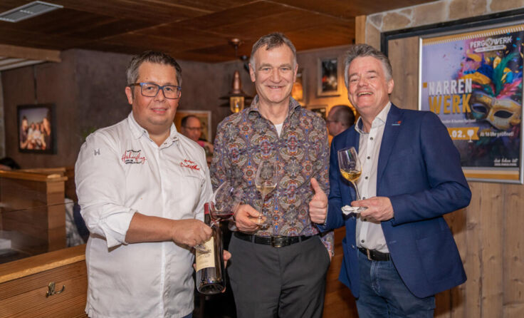Andi Breitenfellner, Josef Umathum und Günther Hörmedinger. (Foto: Hausi Flo)