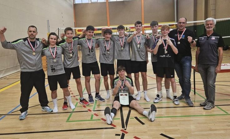 U18 männlich: Mühlviertel Volleys sind Landesmeister. (Foto: M4V)