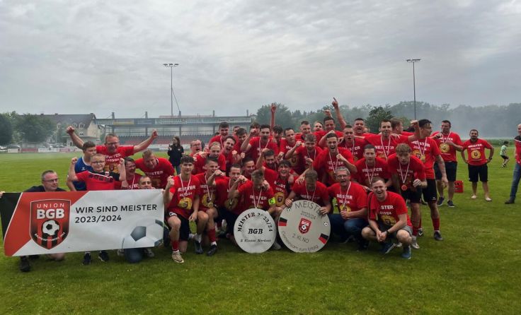 Union Baumgartenberg ist Meister der 2. Klasse Nord-Ost. (Foto: Primeßnig)