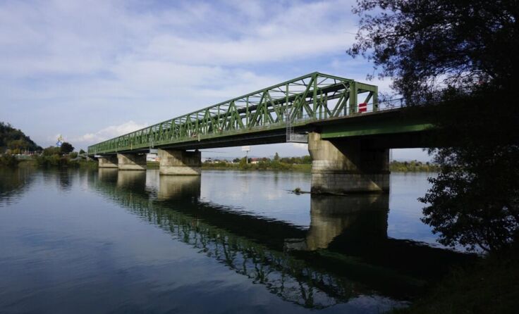 Donaubrücke Mauthausen (Foto: Mottas)