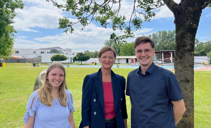 Sabrina Rakas, Sabine Schatz und Alexander Leutgeb (Foto: mip)