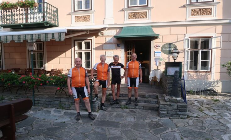 v.l. Norbert Wiesinger, Erwin Andexlinger, Josef Wakolbinger, Josef Wiesinger