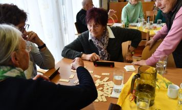 ÖVP Seniorenbund Oberneukirchen-Waxenberg: Seniorenstammtisch im Lebenshaus-Hilfswerk