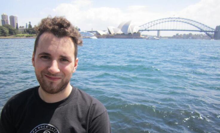 Maximilian Fürtbauer vor Sydney