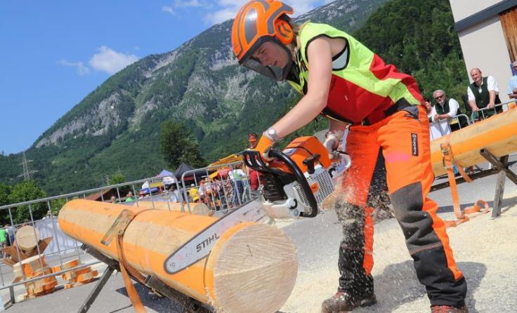 Präzision, sicheres Arbeiten und Geschwindigkeit waren gefragt. Foto: Hörmandinger