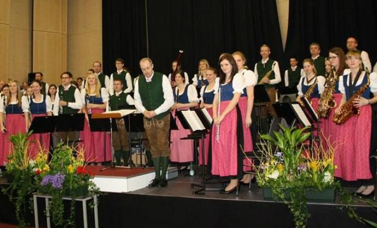 Die Marktmusik Vorchdorf freut sich über ihre Erfolge. Foto: Hannes Doblmair