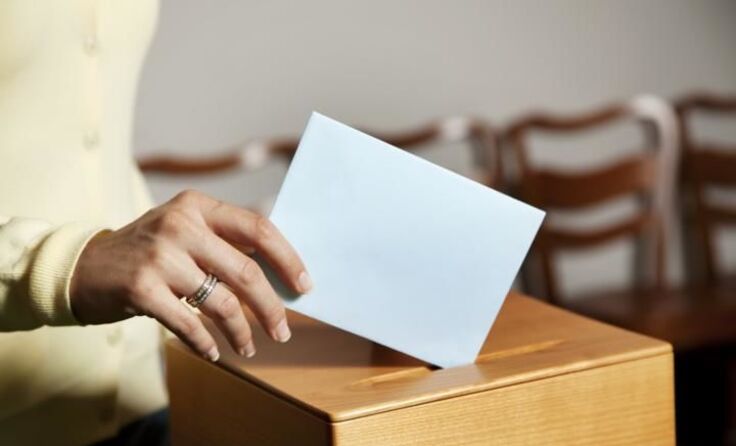 Hohe Wahlbeteiligung Foto: Wodicka