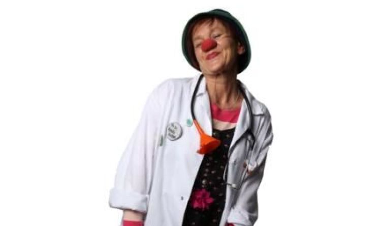 Dr. Wally Wirbel sorgt für gute Laune. Foto: Horst Lausegger/CliniClowns OÖ