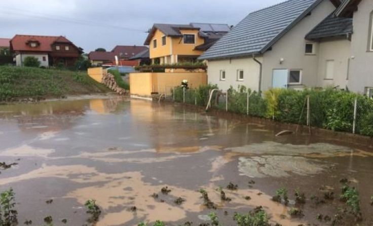 Unwetter in Ohlsdorf Foto: FF Ohlsdorf