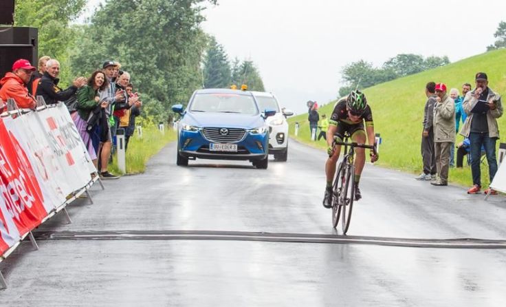 Solosieg für Jaka Primozic am Gmundnerberg Foto: Radsportverband