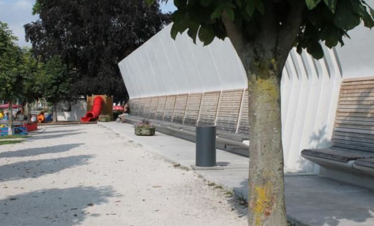 Der betroffene Bereich liegt direkt neben einem Kinderspielplatz. 