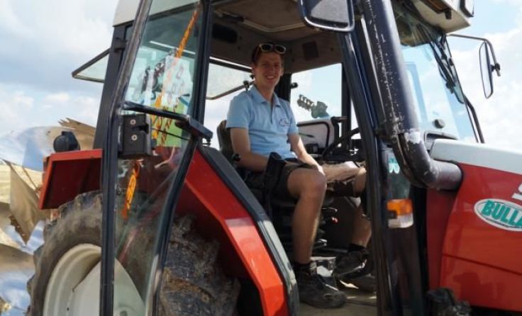 Stefan Weismann von der Landjugend Laakirchen holte sich den Bezirkssieg. Foto: Landjugend