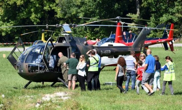 Die HeliDays am Flachberg: ein Fest für Hubschrauber-Fans. Foto: Wolfgang Spitzbart