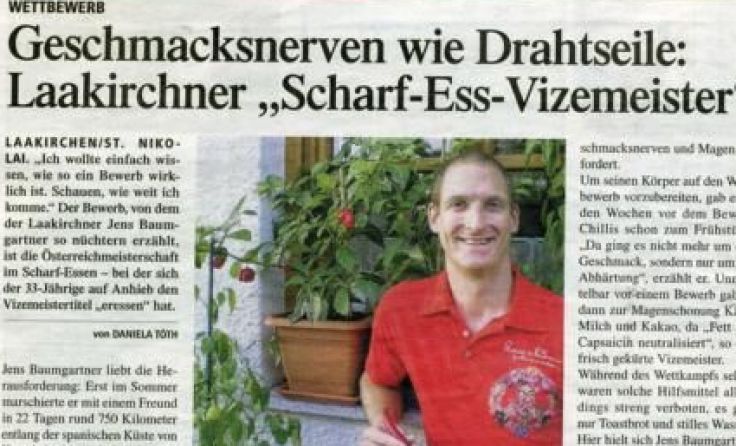 "Scharfe" Titelstory in der Gmundner Tips im Jahr 2012