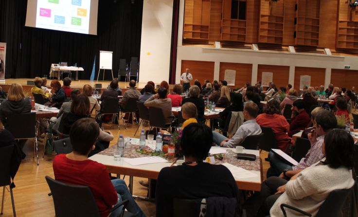 „Schule im Aufbruch“ lockte rund 150 Besucher aus ganz OÖ ins Kongresszentrum.