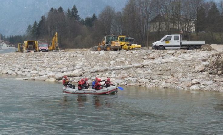 Auch die Wasserrettung beteiligte sich an der Suchaktion. Foto: Wasserrettung 