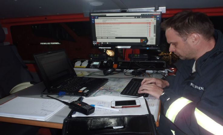 Auch die Ischler Feuerwehren beteiligten sich an der Suche. Foto: FF Bad Ischl