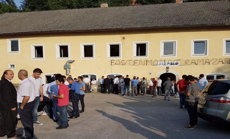 Das bisherige muslimische Vereinsgebäude soll Wohnbauten weichen. Foto: ALIF Vorchdorf