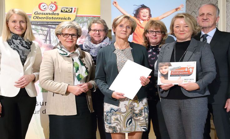 Verleihung Pfarrcaritaskindergarten Ohlsdorf 1 Foto: Land OÖ / Ernst Grilnberger