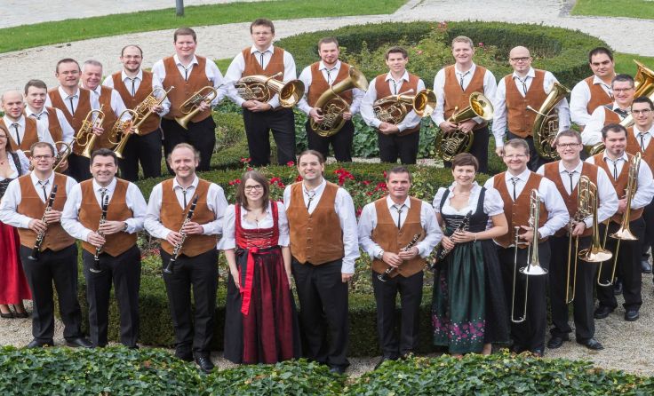 Die "Egerländer Blasmusik Neusiedl am See" Foto: Egerländer Blasmusik
