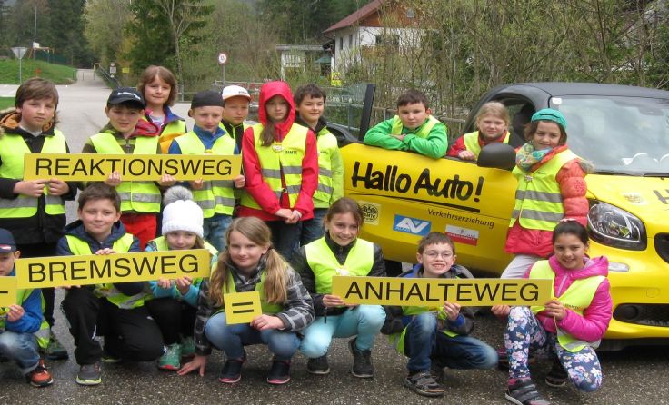 Auch in Pfandl zeigten sich die Kinder vom Programm begeistert. Foto: ÖAMTC