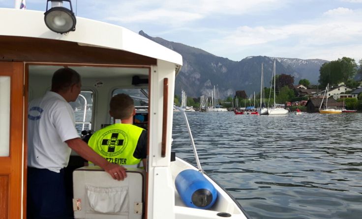 Boot Traunkirchen Foto: Österrreichische Wasserrettung LV OÖ