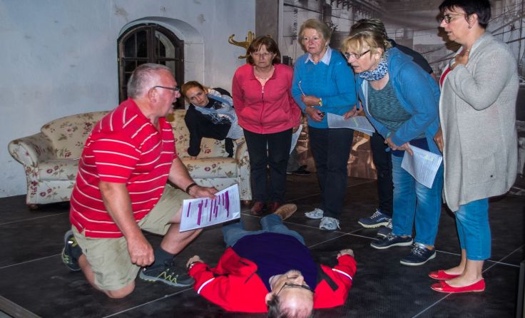 Die Probenarbeiten für „Jetzt oder nie“ laufen auf Hochtouren. Foto: Wührleitner
