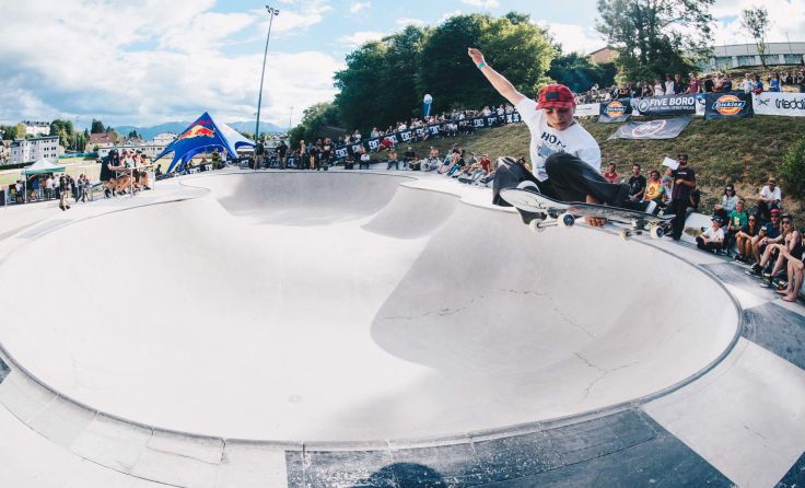 Skateboarding vom Feinsten am Samstag, 30. Juni Foto: Christoph Weiermair