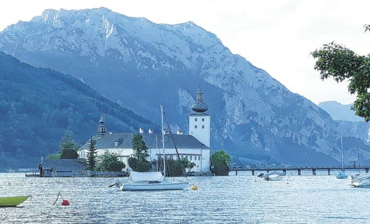 Das Schloss Ort samt Orther Stube ist eines der Aushängeschilder Gmundens.