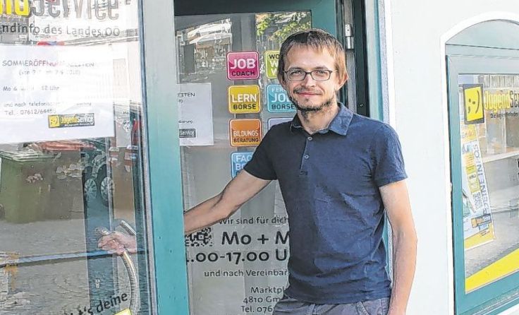 JugendService-Leiter Benjamin Schwarzböck