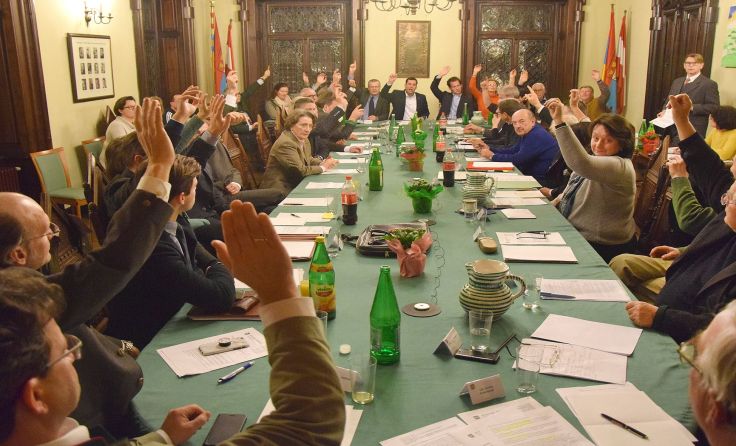 Die Aussetzung der Fußgängerzone wurde mit Mehrheit beschlossen. Foto: Gemeinde/Aigner