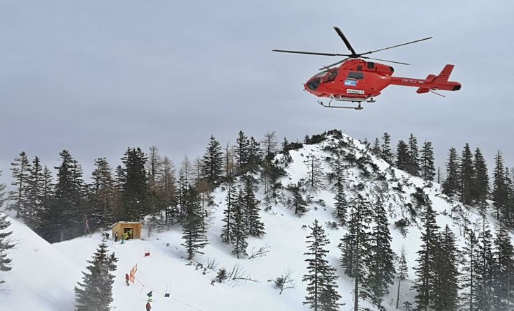 Hubschraubereinsatz am Feuerkogel Symbolbild: Hörmandinger
