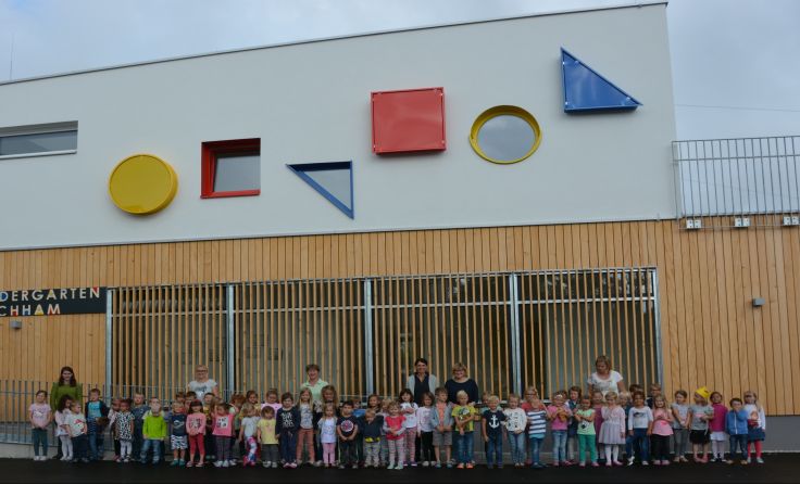 Der Kindergarten-Zubau kam billiger als geplant. Foto: Gemeinde