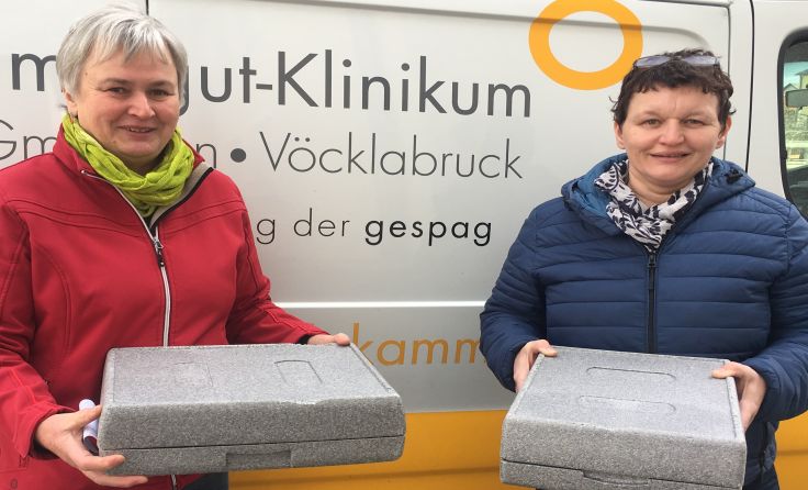 Resi Buchegger (l.), Annemarie Pfundner Foto: Gemeinde