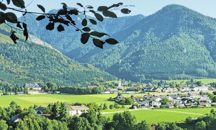 Scharnstein steht im Zentrum. Foto: Marktgemeinde Scharnstein