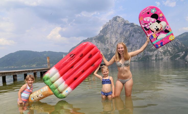 Auch der Traunsee weist beste Werte auf. Foto: Hörmandinger