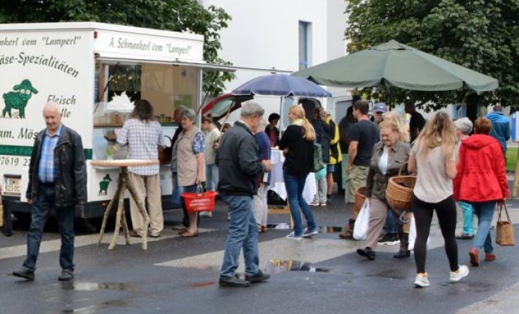 Seit drei Jahrzehnten nutzen viele Almtaler „ihren“ Markt. Foto: Bauernmarkt