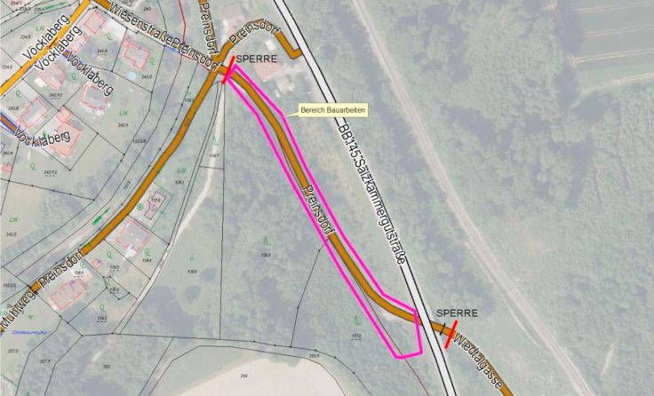 Plan: Gemeinde Pinsdorf