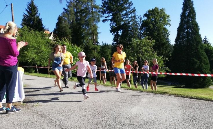 Lauf für den guten Zweck Foto: Gymnasium Ort