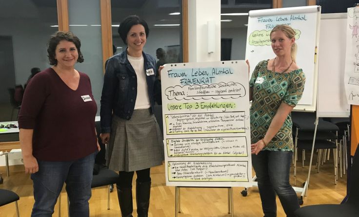 Im Almtaler Frauenrat werden viele Ideen entwickelt. Foto: SPES