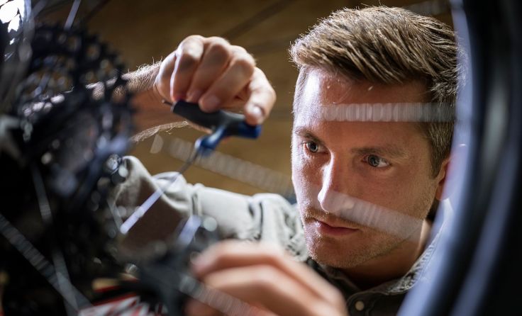 Bei vielen Händlern ist ein kontaktloser Radservice möglich. Foto: Stefan Leitner/Sport 2000