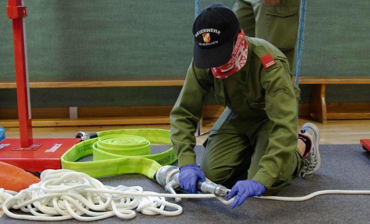 Rund 260 Jugendliche stellten sich in Gschwandt dem FF-Wissenstest. Foto: © BFKDO Gmunden 