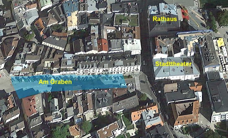 Quelle: Google Earth / Stadtgemeinde Gmunden