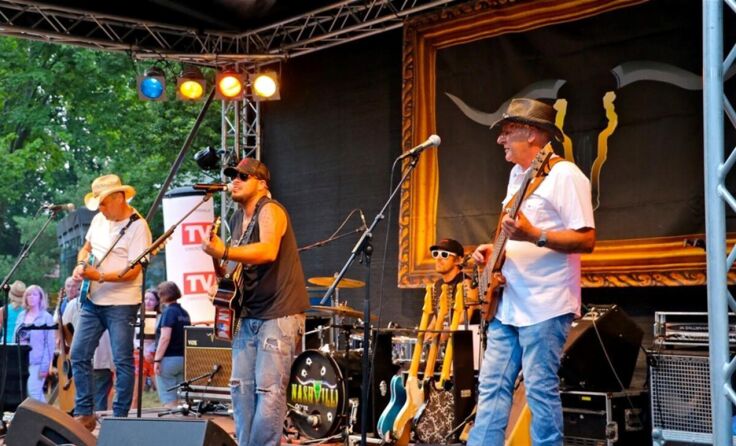 Nashville sorgen für Stimmung am Seebahnhofareal. (Foto: privat)