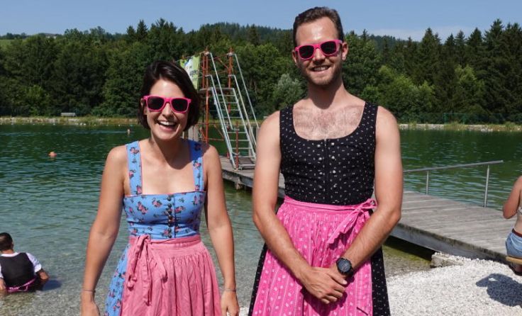 Julia Bammer und Felix Eypeltauer (Foto: Neos)