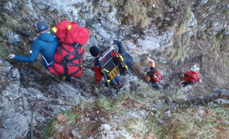 52 Mal waren die Bergretter im Jahr 2021 im Einsatz. (Foto: BRD Gmunden)