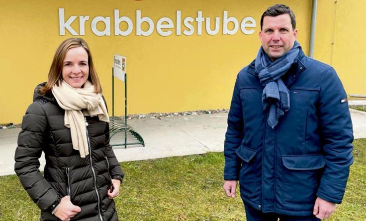 Bürgermeister Stefan Krapf und StR.in. Birgit Zwachte (Foto: Stadtgemeinde Gmunden)
