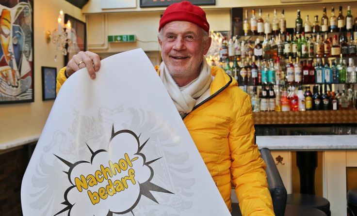 Marcus Hofbauer sieht beim Feiern einen Nachholbedarf. (Foto: Hörmandinger)