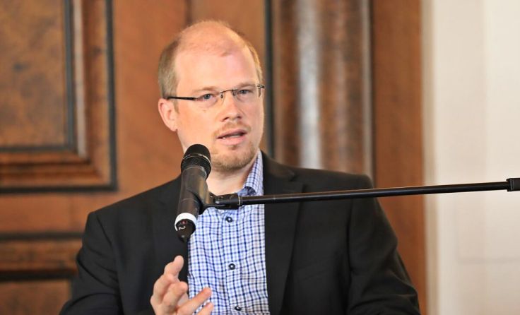 Experte Andreas Bergthaler spricht über die Entstehung von Pandemien. (Foto: Hörmandinger/IAT)